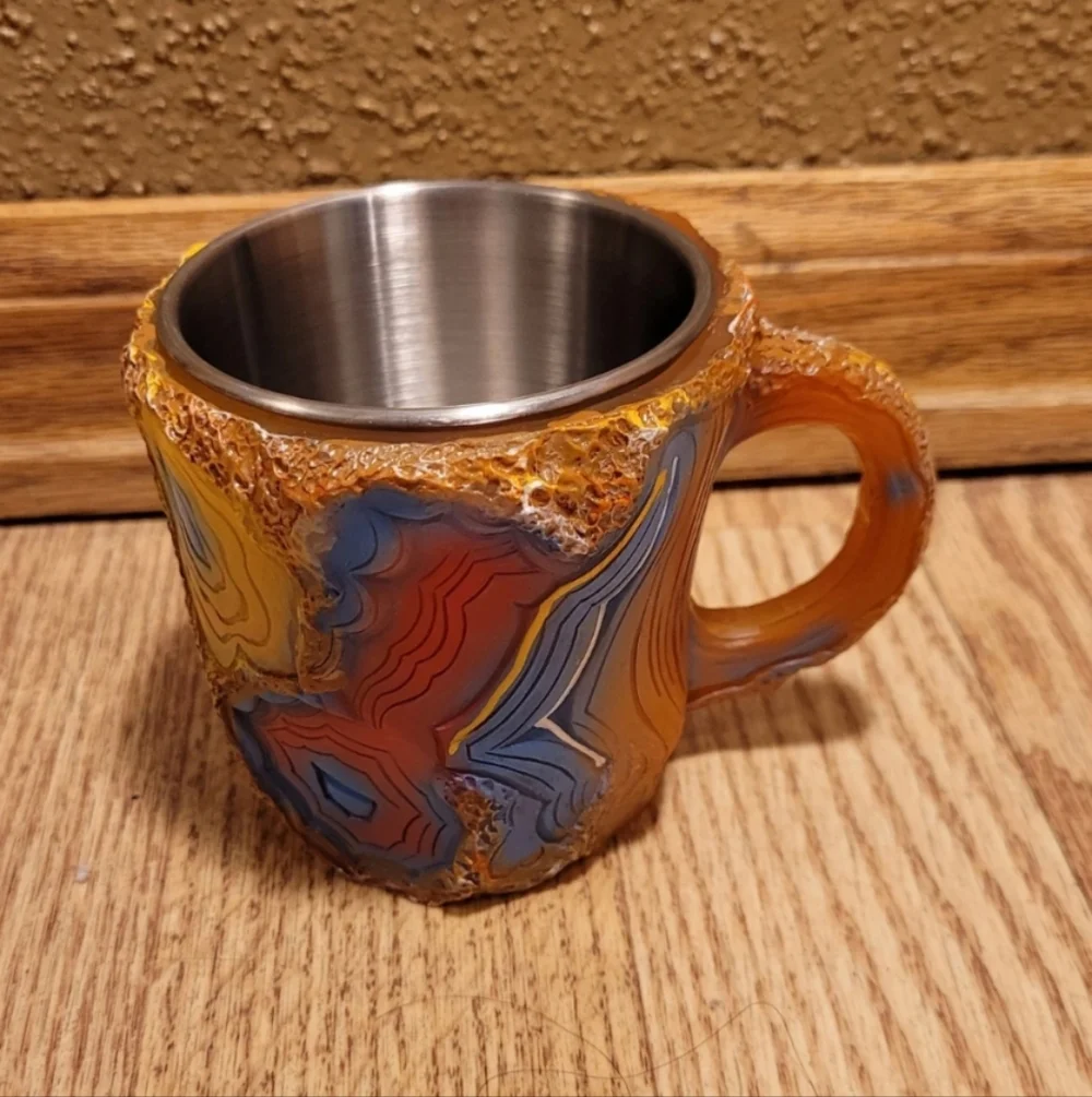 Mineral Crystal Coffee Mug Cup Novelty New